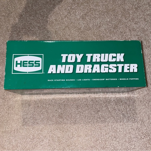 NIB Hess 2016 Toy Truck & Dragster 💚🤍 - Picture 12 of 13